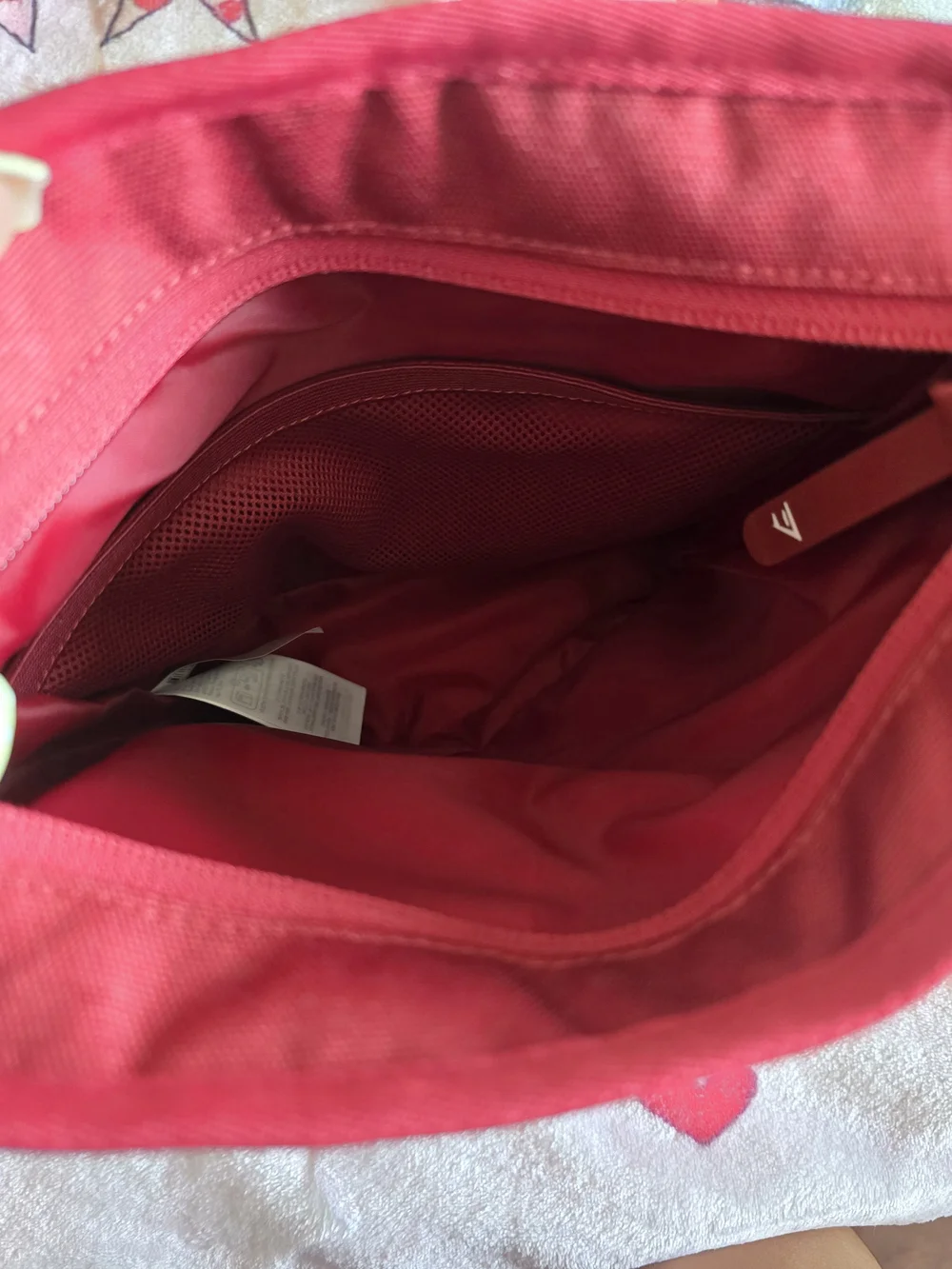 Gymshark Red Women's Crossbody Tote Bag